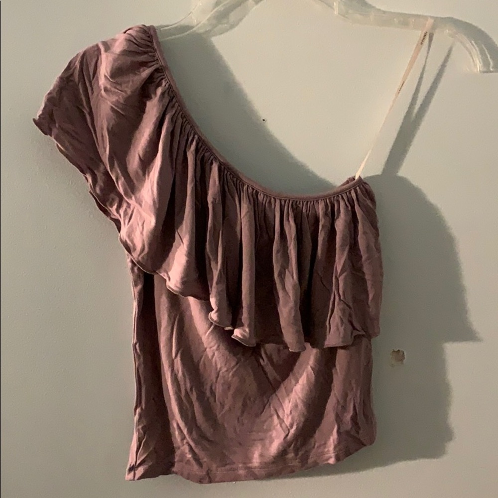 Lavender Ruffle Top - Picture 2 of 4